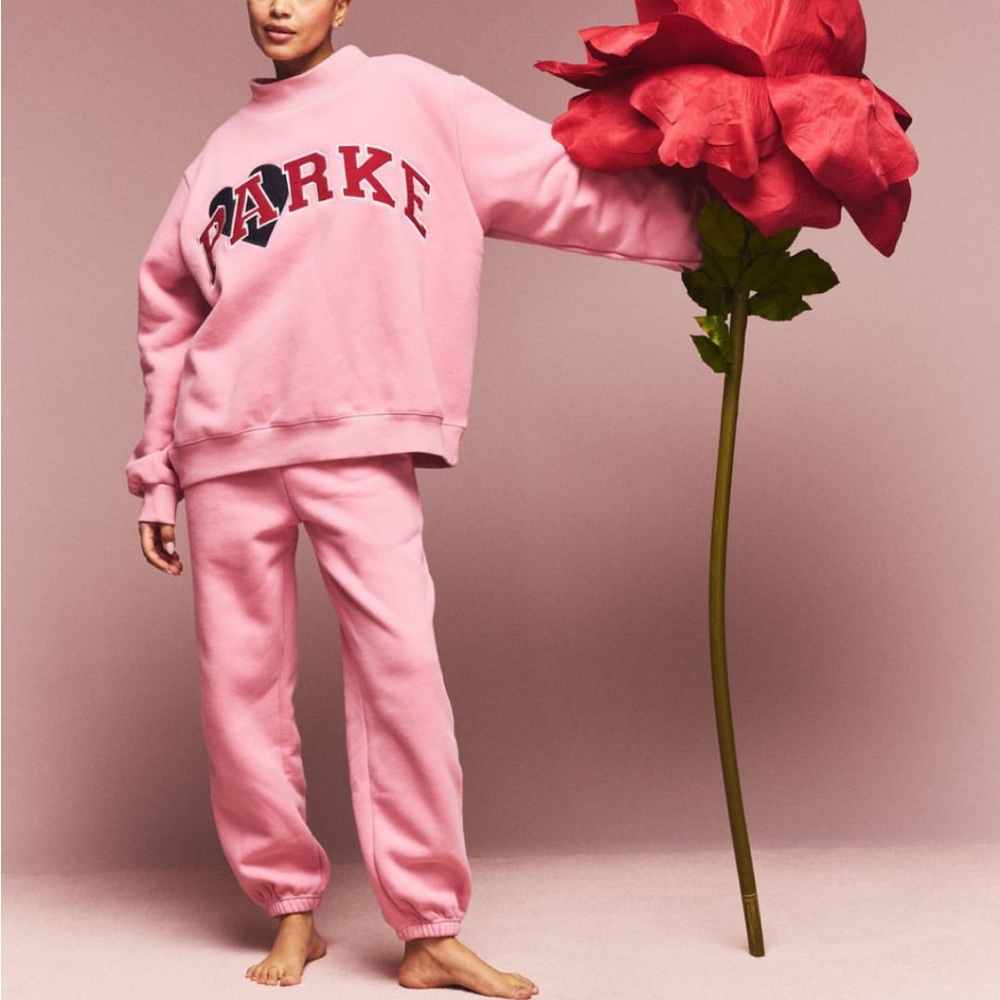 Parke Valentine’s Day mockneck sweatshirt